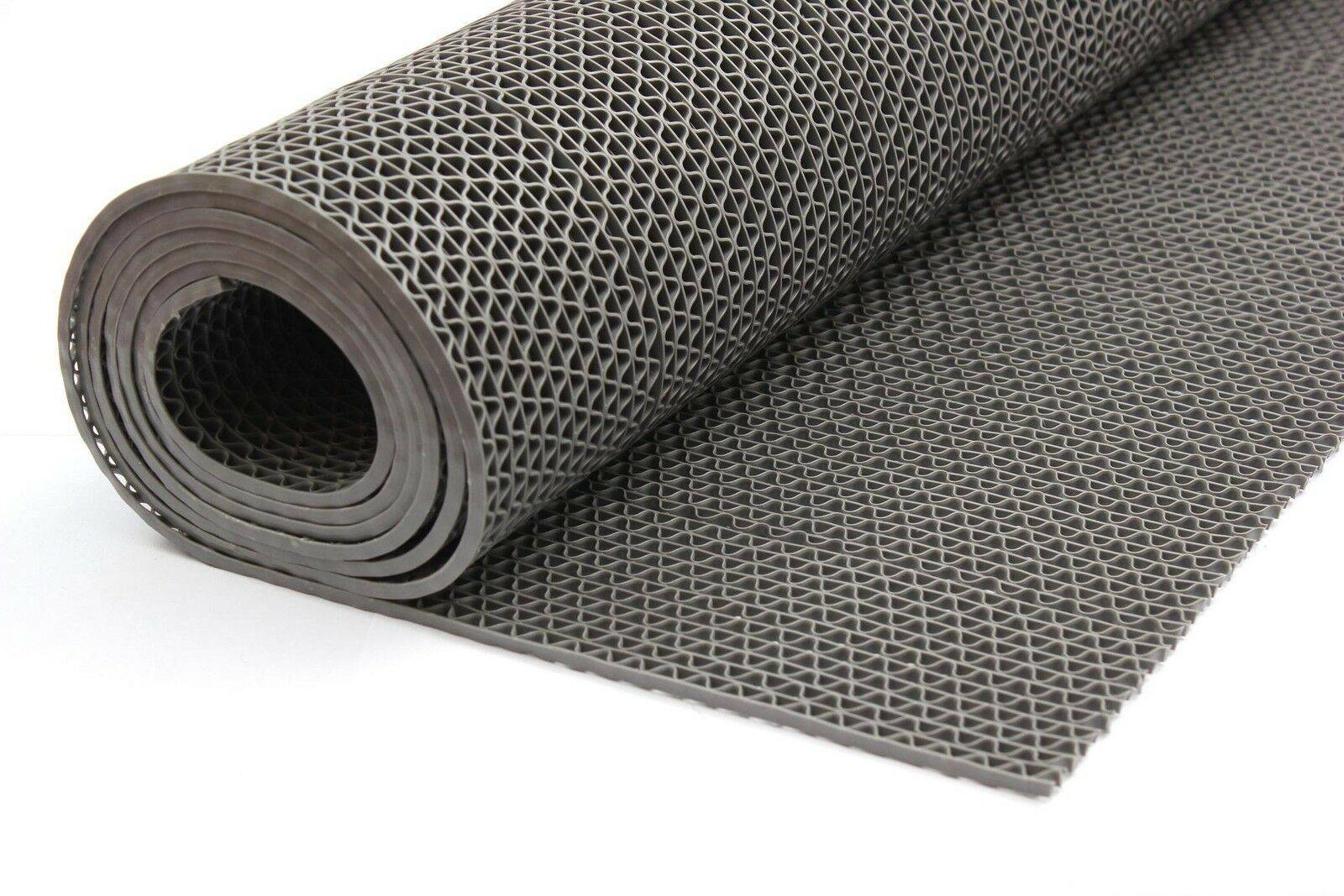 Bodenmatte Saunaläufer Duschmatte Bodenrost Antirutschmatte Gummimatte PVC Matte 120cm