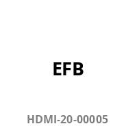 EFB HDMI Kabel High-Speed m. Ethernet 4K60Hz 5,0m grau