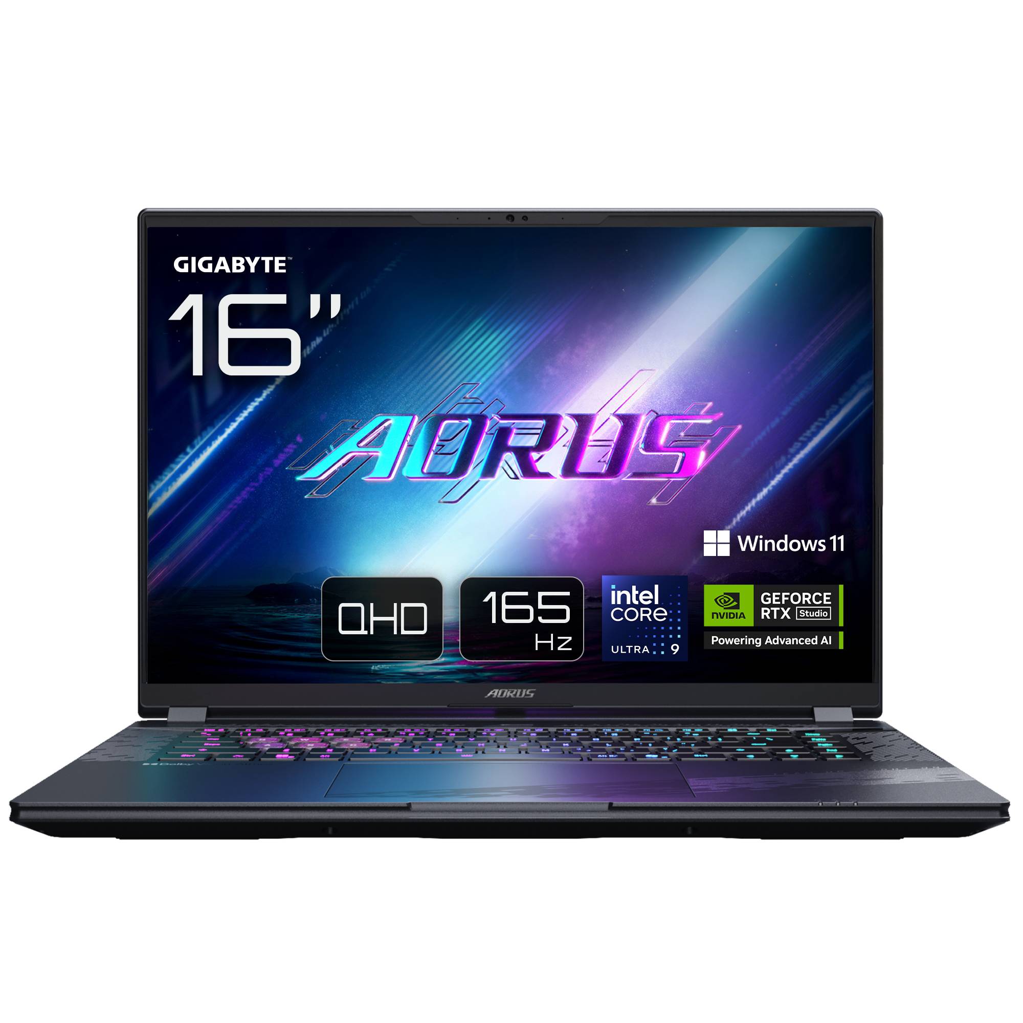 Gigabyte AORUS ELITE 16 BWHC3DEC65SP Intel Core Ultra 9 275HX - Notebook - Core Ultra 9