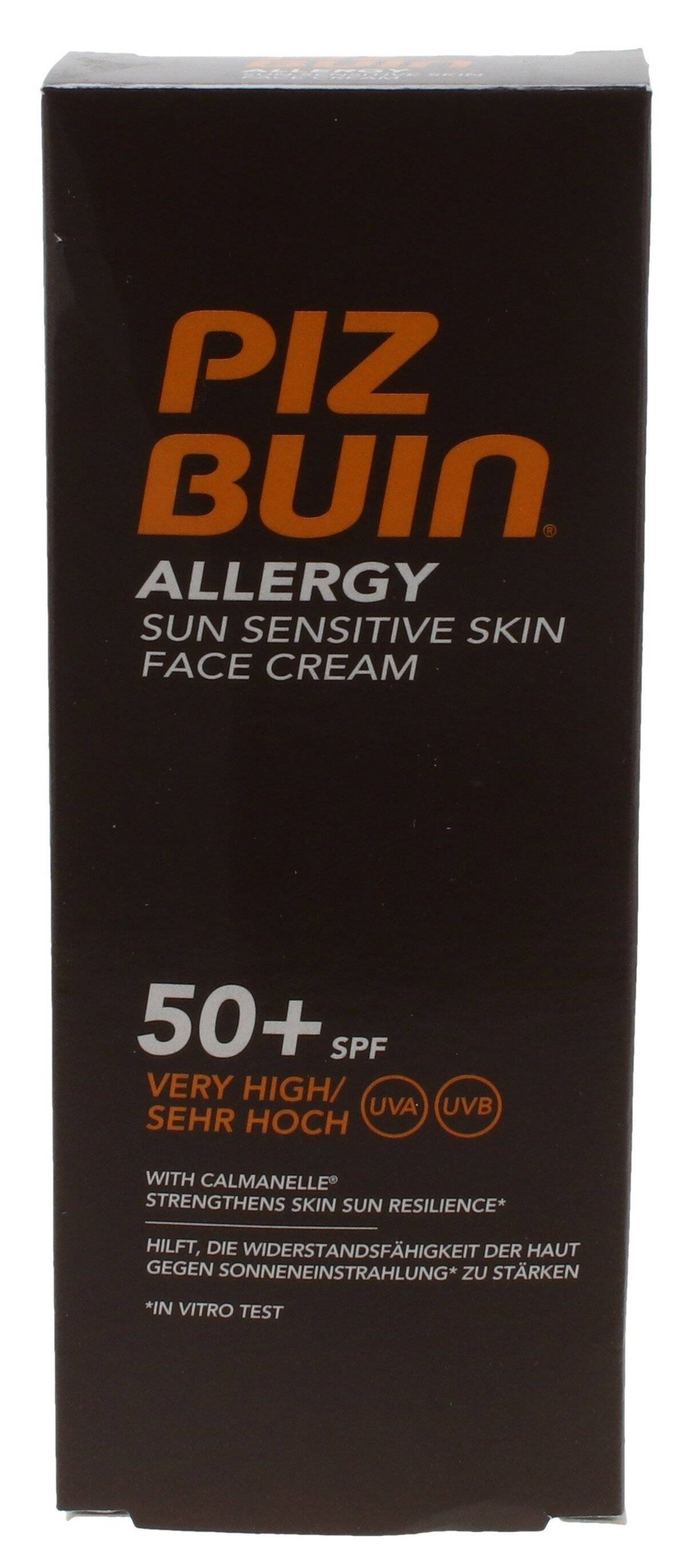 Piz Buin Allergy Sun Sensitive Haut Face Crm SPF50