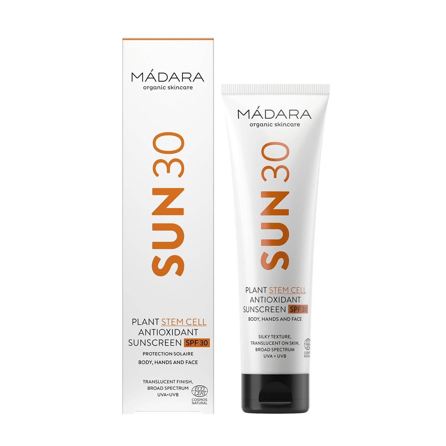 Mádara Plant Stem Cell Antioxidant Sunscreen SPF30 100ml