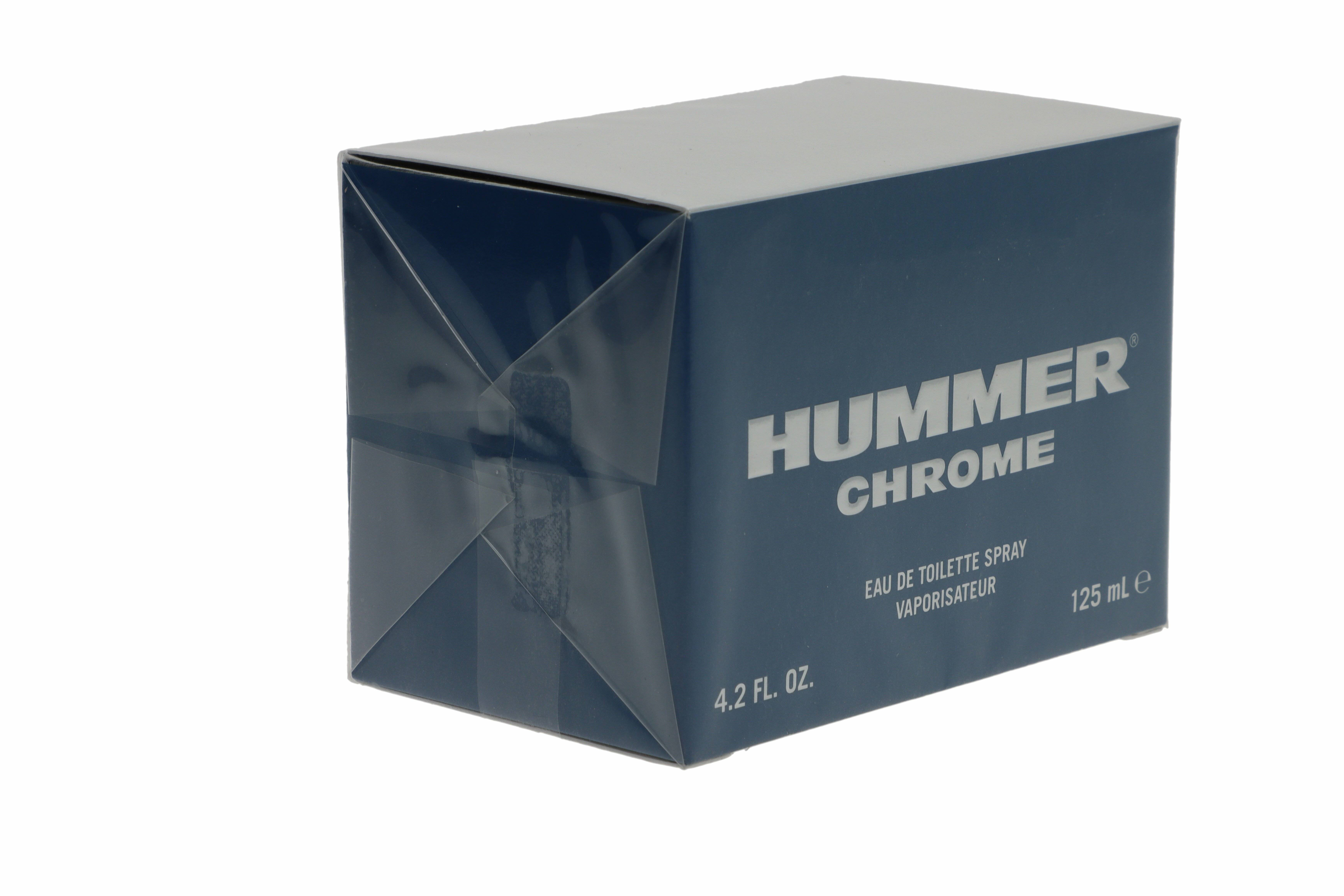 Hummer Chrome Eau De Toilette Spray 125ml für Männer