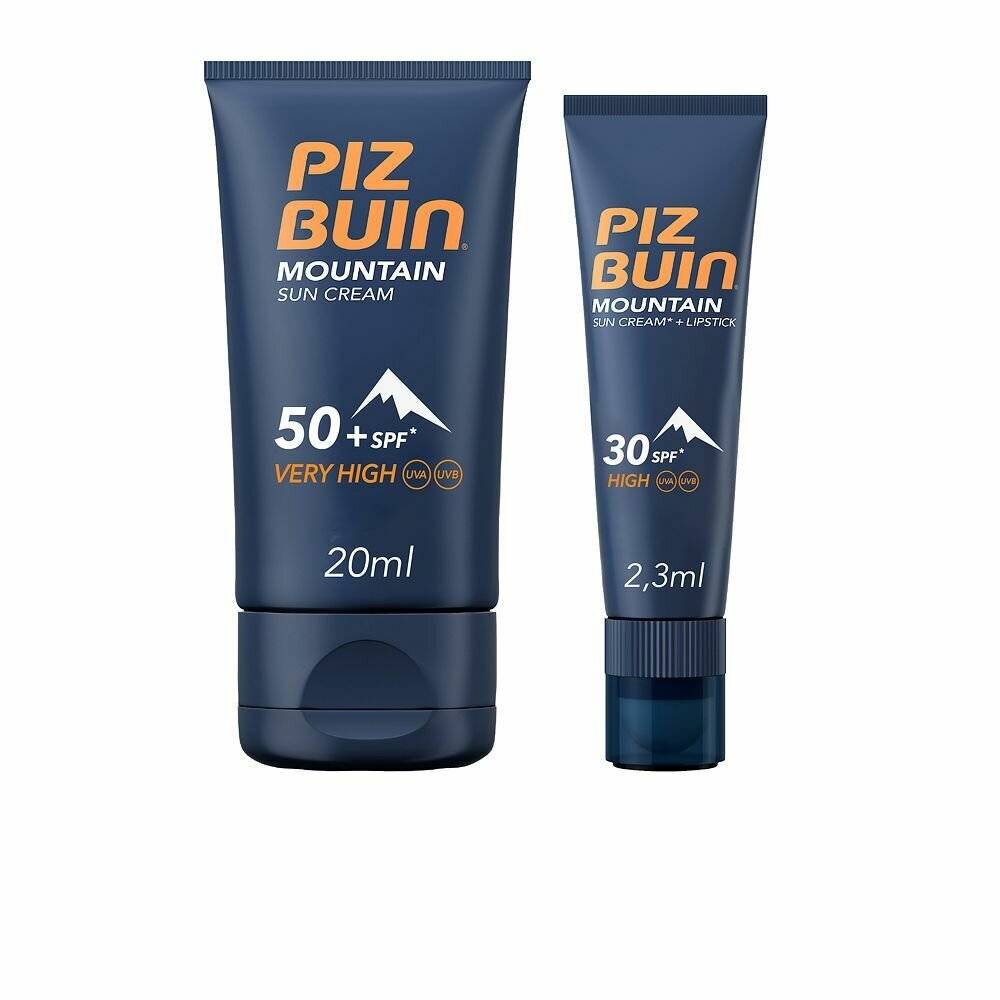 Piz Buin Kombi-Sonnenschutz Creme+Stift Mountain LSF50, 20 ml