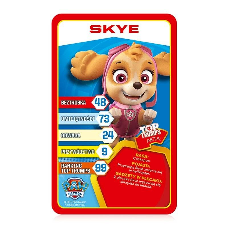 Paw Patrol - Top Trumps Card Game