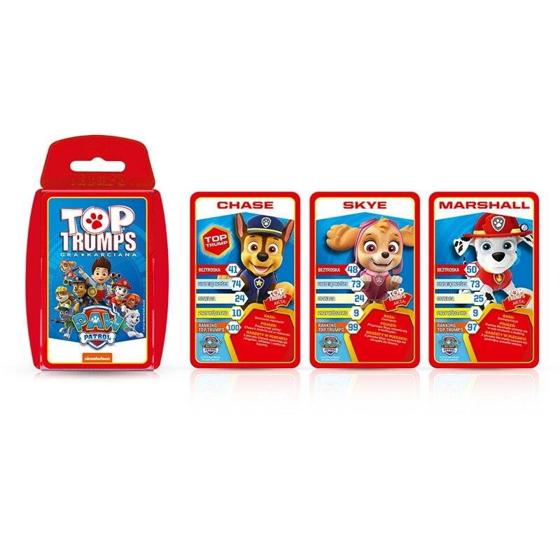 Paw Patrol - Top Trumps Card Game