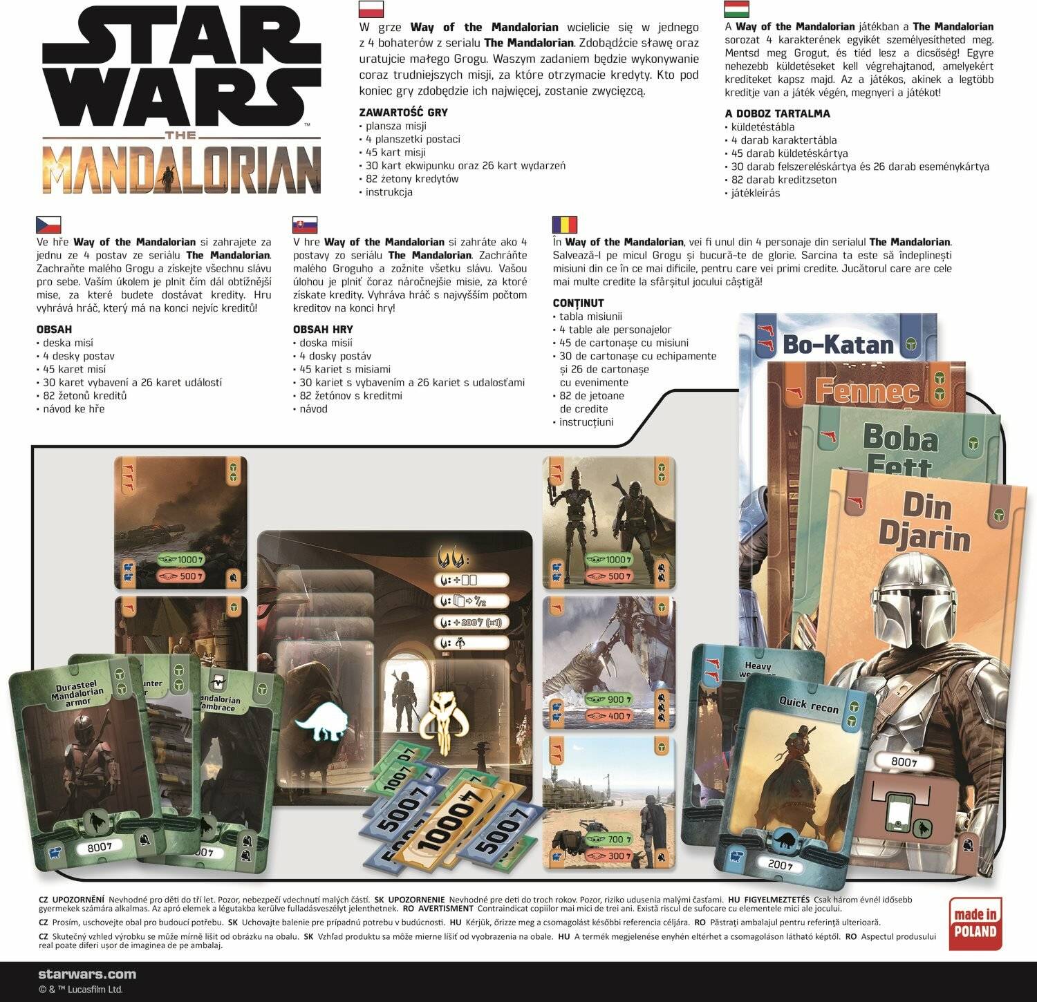 TREFL Spiel Star Wars: Weg des Mandalorianers