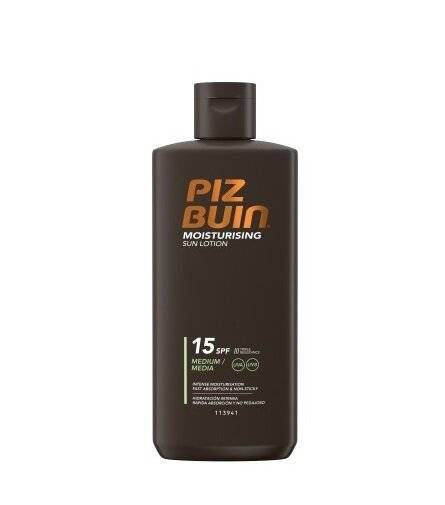 Piz Buin Feuchtigkeitsspendende Feuchtigkeits-Sonnenschutz-Lotion SPF 15 200ml