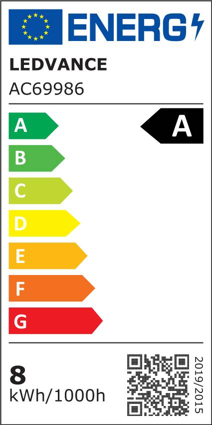 OSRAM LED-Lampe, Kolbenform, E27, 7,2 W, 2700 K, EEK: A, 1521 lm, warmweiß