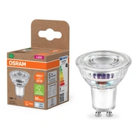 OSRAM LED-Reflektorlampe, GU10, 2,5 W, 4000 K, EEK: A, 450 lm, neutralweiß OSRAM LED-Reflektorlampe, GU10, 2,5 W, 4000 K, EEK: A, 450 lm, neutralweiß