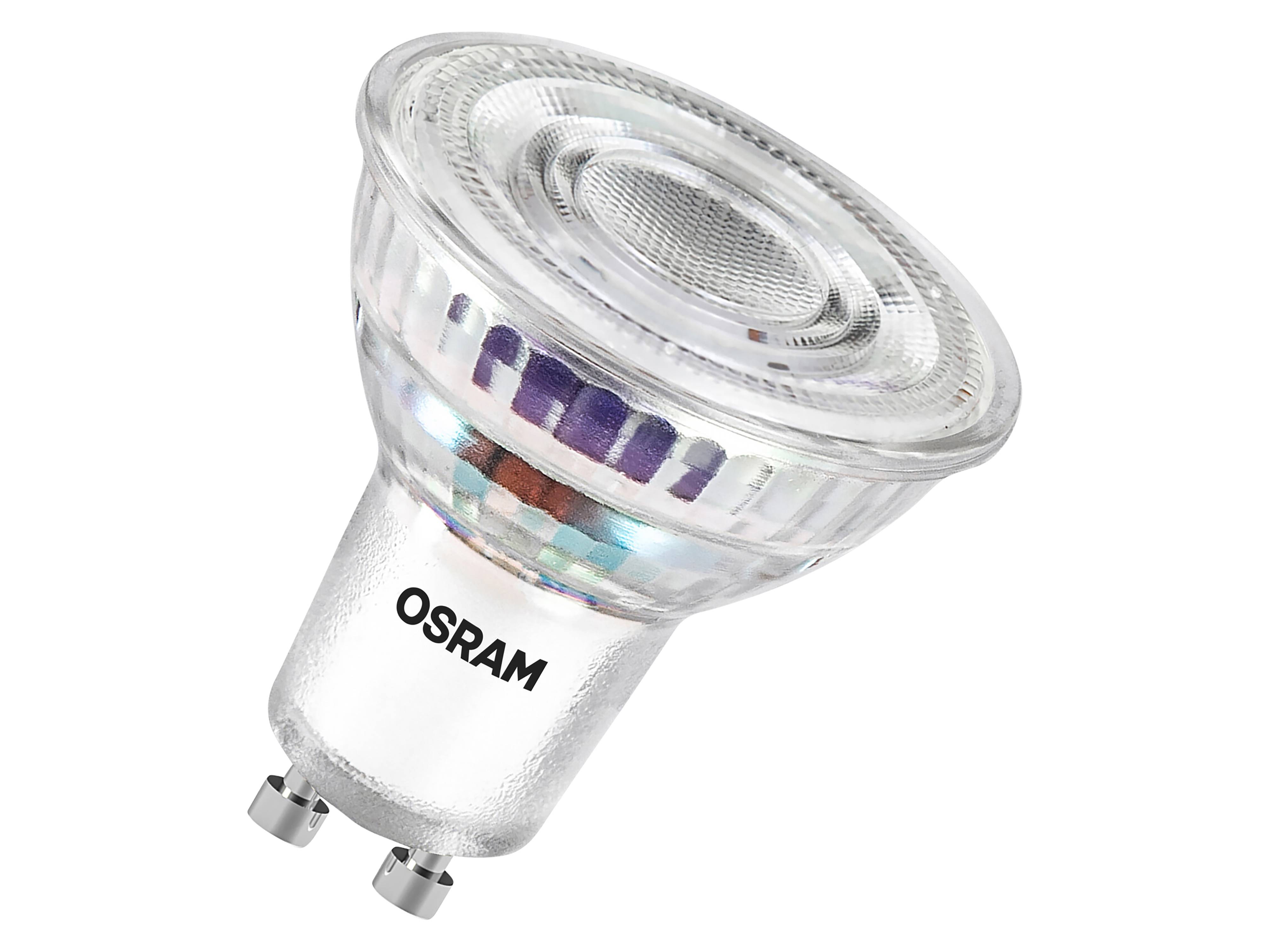 OSRAM LED-Reflektorlampe, GU10, 2,5 W, 2700 K, EEK: A, 450 lm, warmweiß