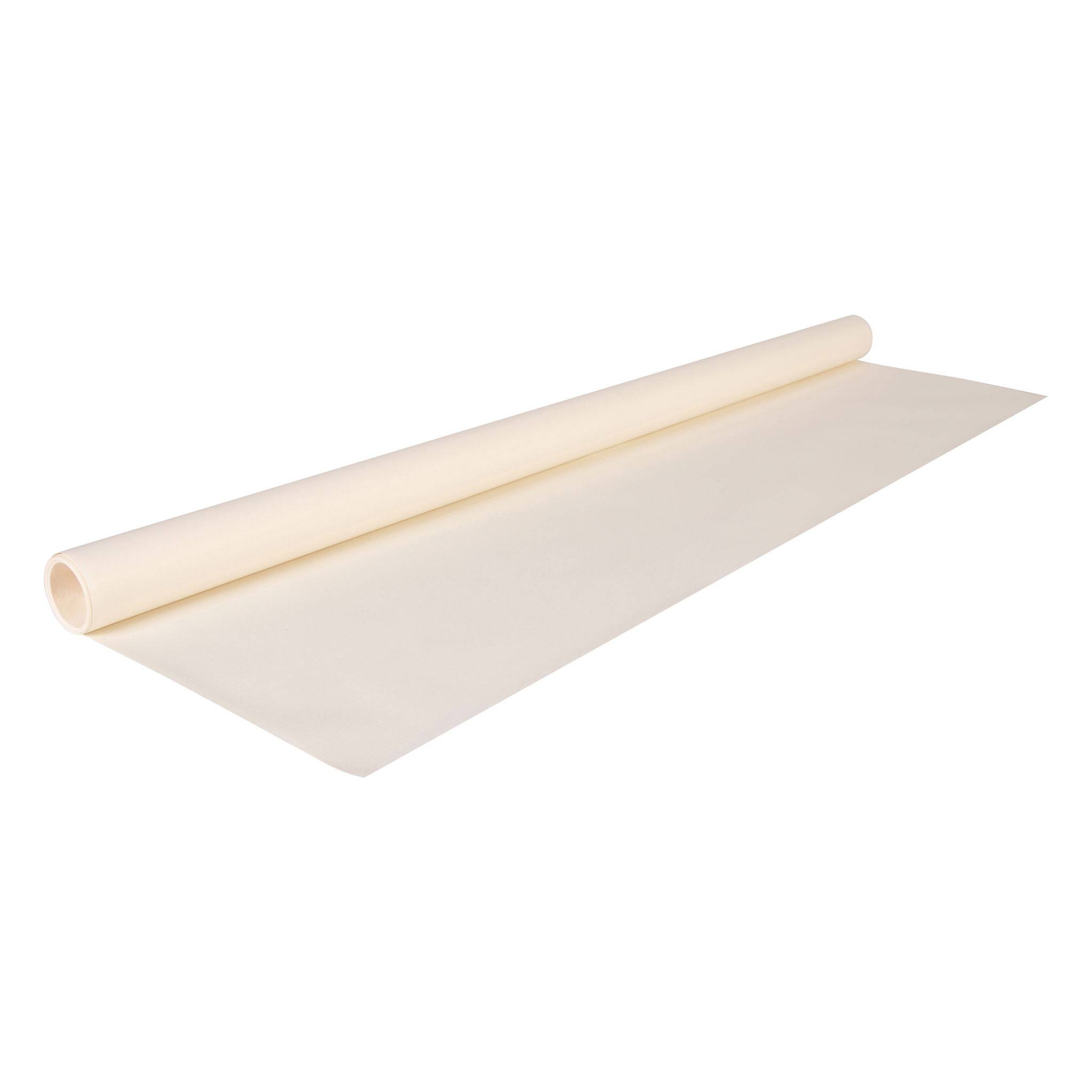 Clairefontaine 10x Farbiges gerilltes Kraftpapier Rolle 3x0,70m Elfenbein 95702C