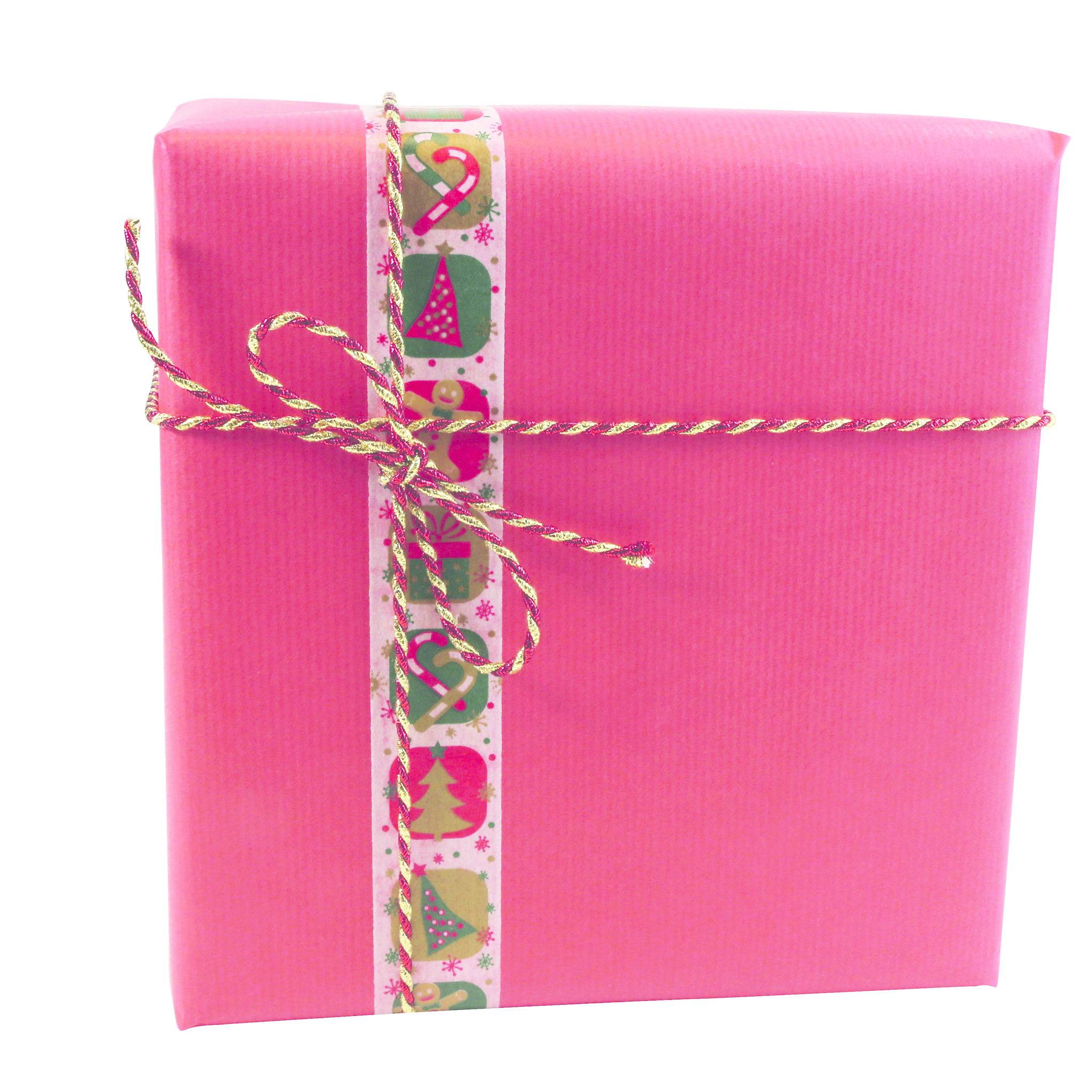 Clairefontaine 10x Farbiges, gerilltes Kraftpapier 65g, Rolle 3x0,70m Rot 95706C