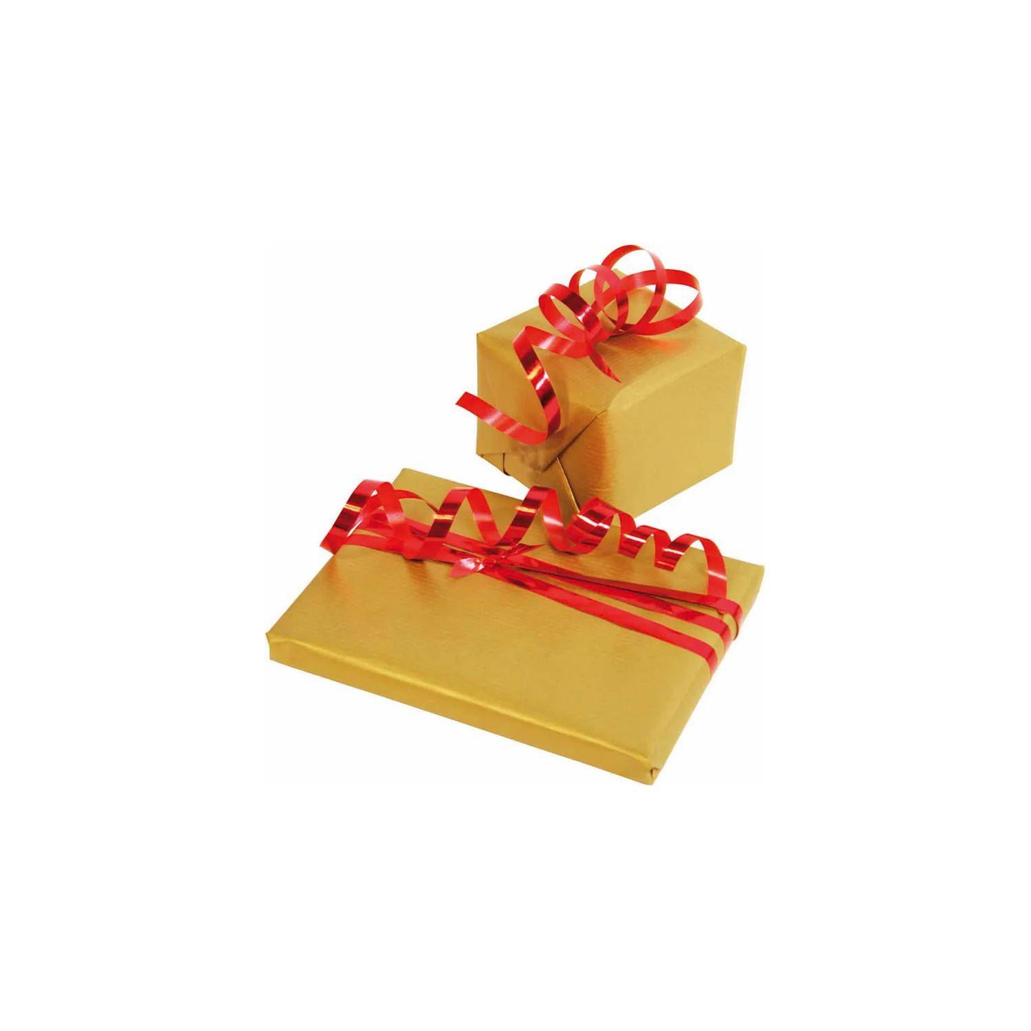 Clairefontaine 10x Farbiges, gerilltes Kraftpapier, Rolle 10x0,70m Gold 95775C