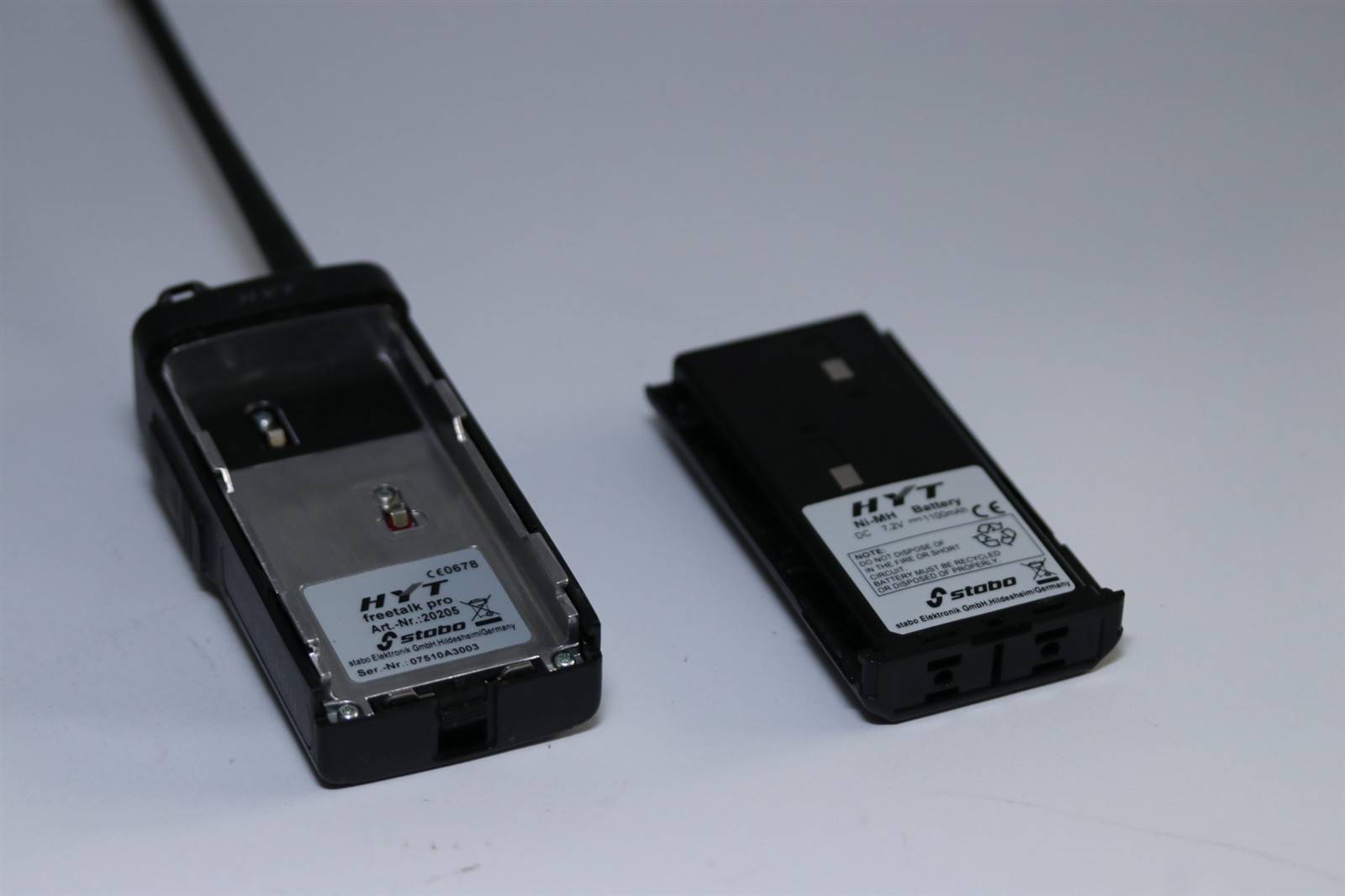 Akkureparatur - Zellentausch - Stobo freetalk pro - 7,2 Volt Ni-MH Akku