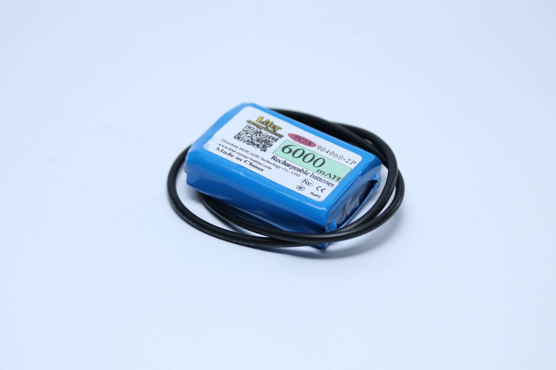 Ersatzakku - Liter Energy Battery 904060-2P - 3,7 Volt 6000mAh - anschlussfertig