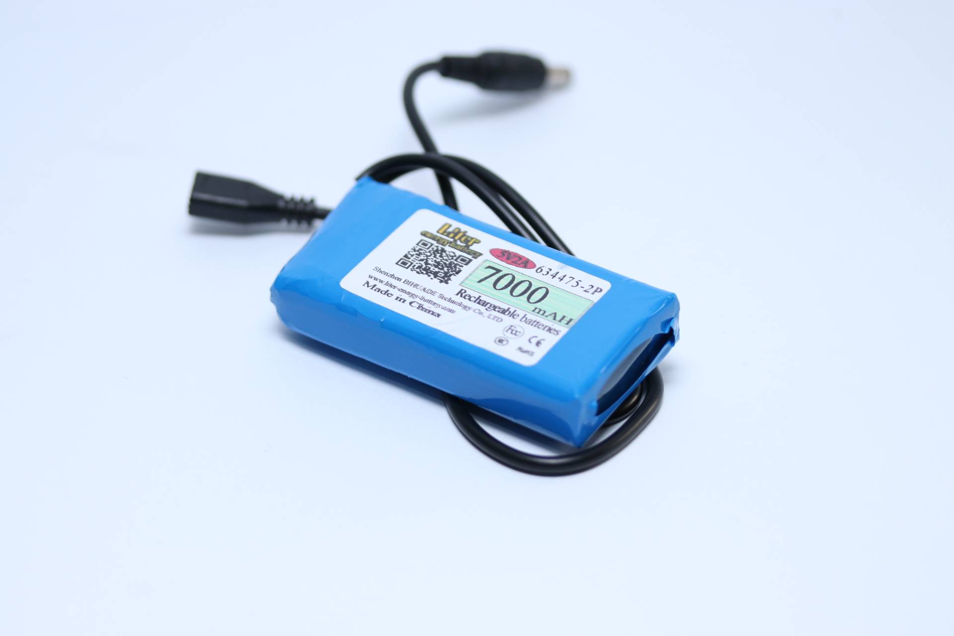 Ersatzakku - Liter Energy Battery 634475-2P - 3,7 Volt 7000mAh - anschlussfertig