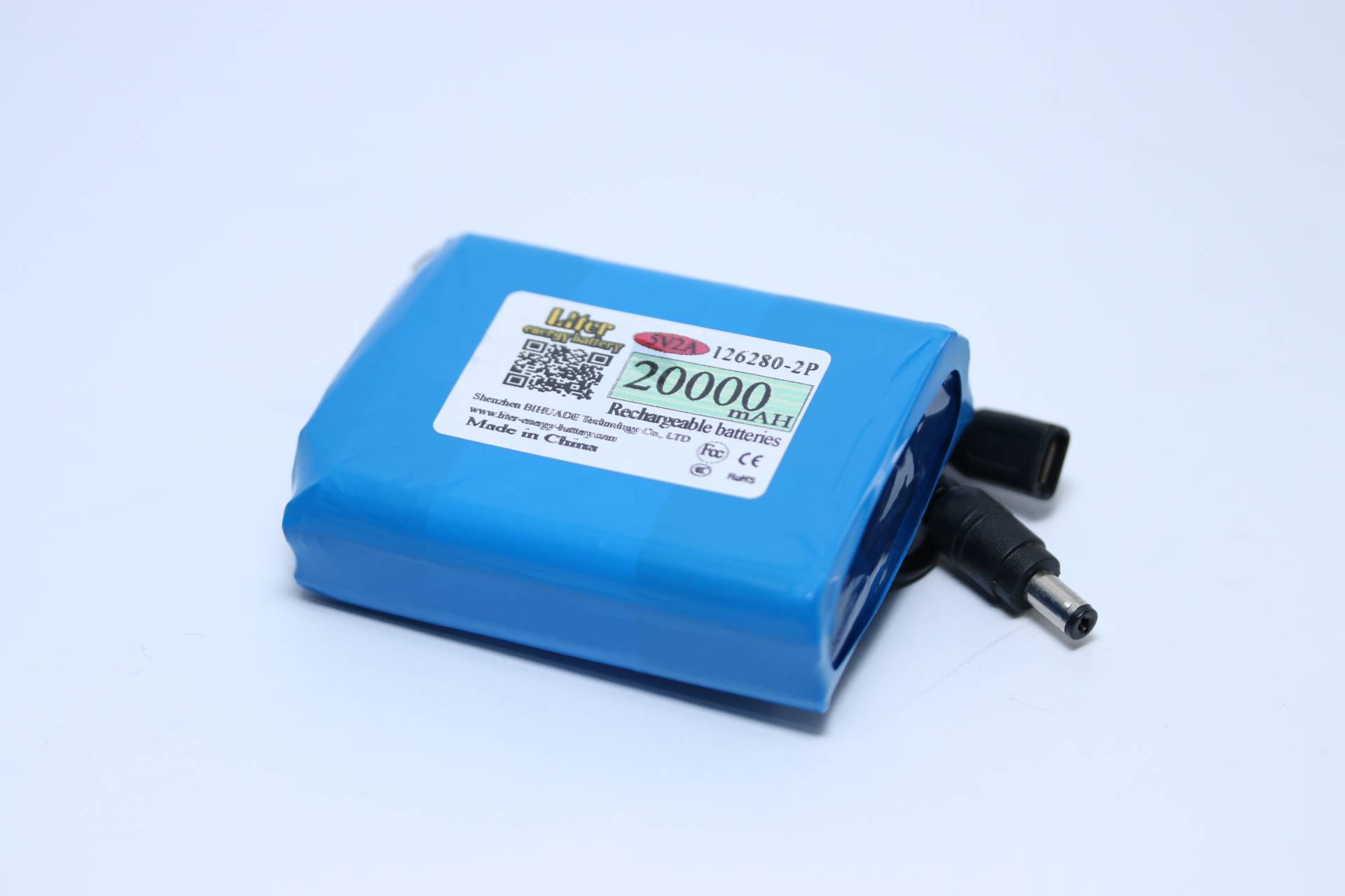 Ersatzakku - Liter Energy Battery 126280-2P - 3,7 Volt 20000mAh - anschlussfertig