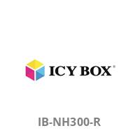 ICY BOX IB-NH300-R, Notebookhalter, rotierend, höhenverstellbar, Aluminium, für Notebooks bis 17" (43 cm), Laptop-Ständer, Silber, Aluminium, 43,2