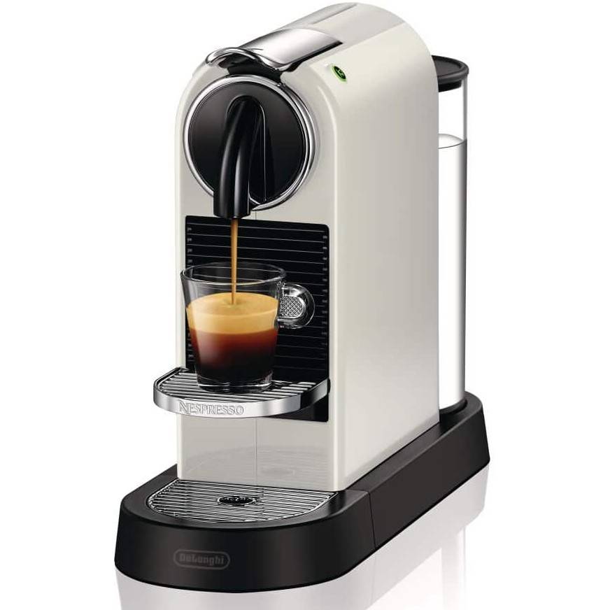 DeLonghi Kaffeemaschine Nespresso CitiZ weiß Home & Living Haushaltskleingeräte Kaffeemaschinen