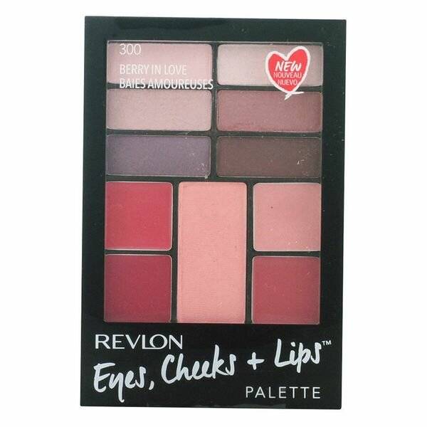 Revlon Eyes Cheeks Lips Palette 300 Berry In Love