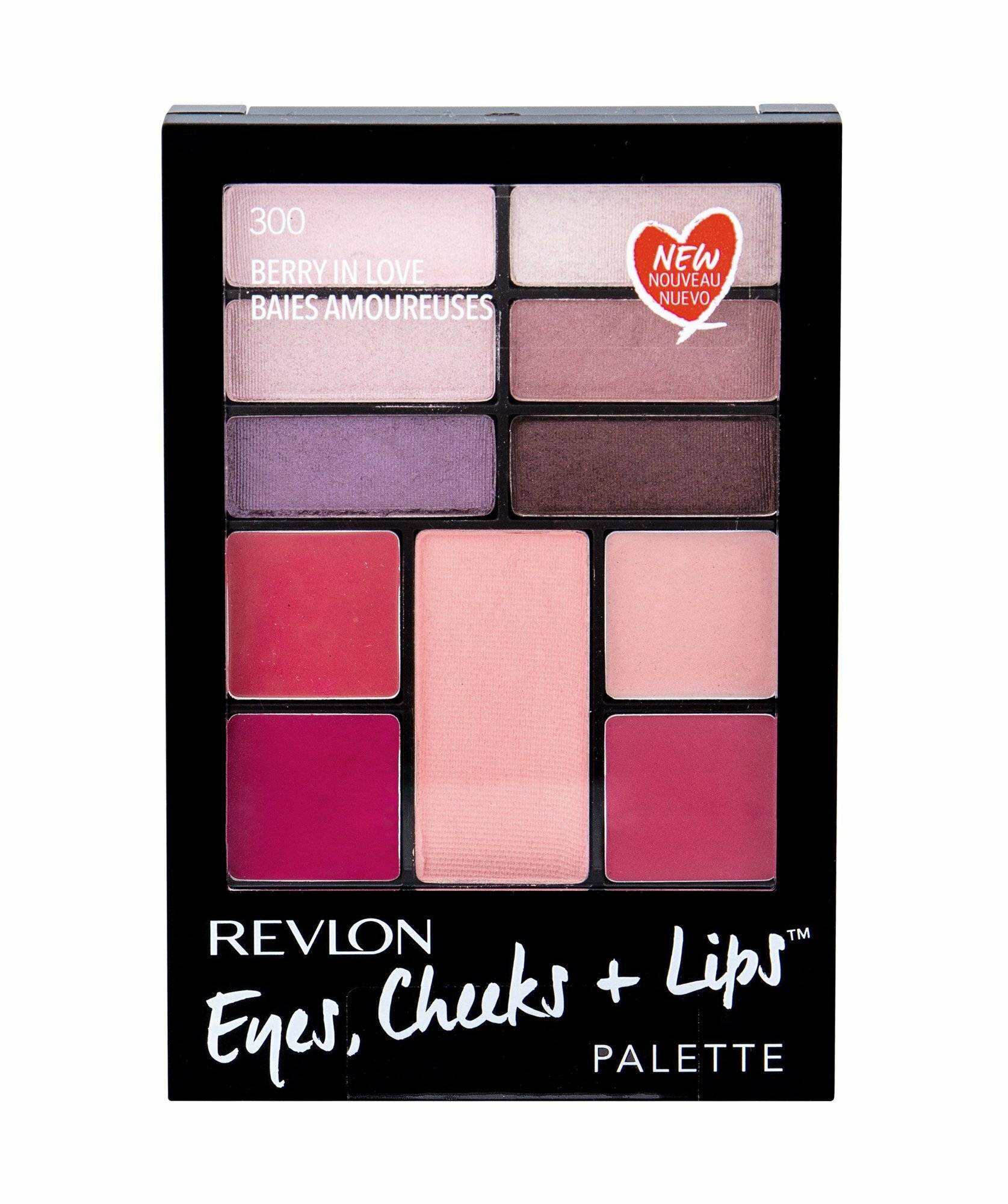 Revlon Eyes Cheeks Lips Palette 300 Berry In Love