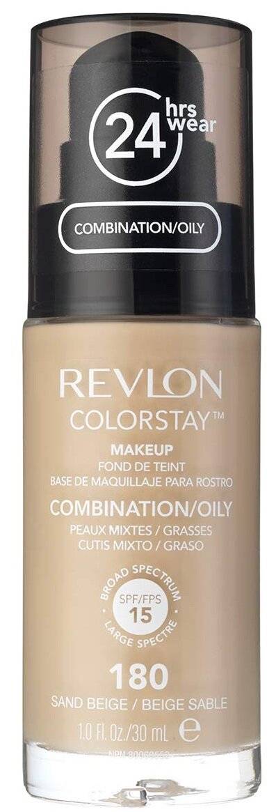 Revlon Colorstay Foundation Combination/Oily 180-Sand Beige 30ml