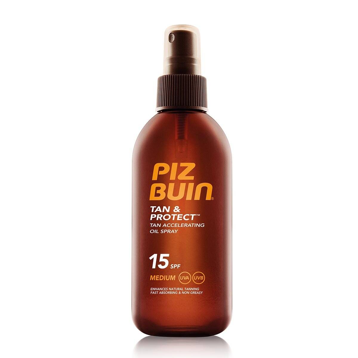 Piz Buin Tan & Protect Tan Accelerating Oil Spray LSF 15 150ml
