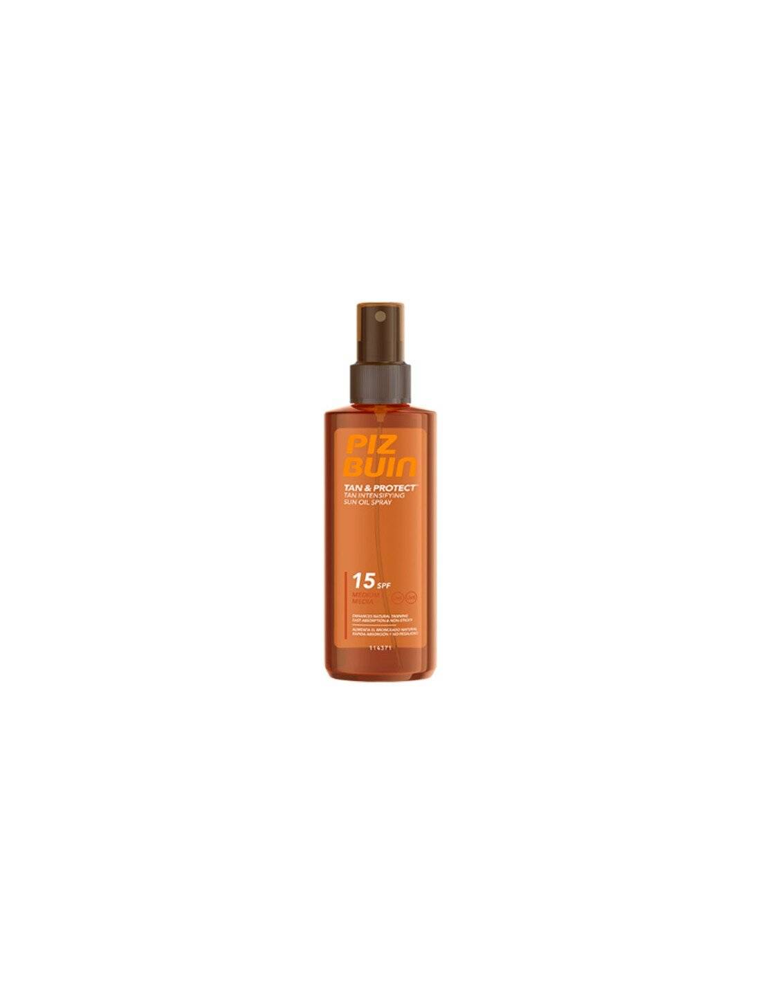 Piz Buin Tan & Protect Tan Accelerating Oil Spray LSF 15 150ml