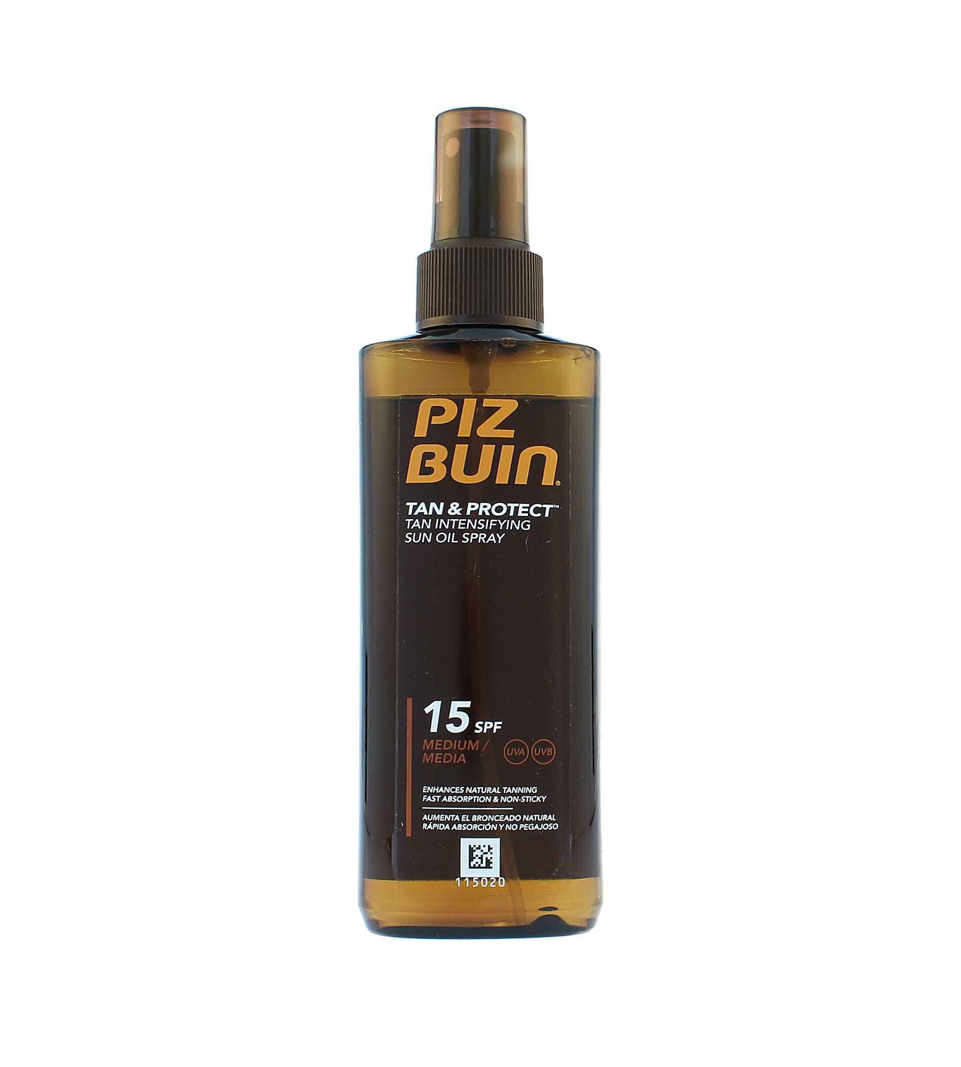 Piz Buin Tan & Protect Tan Accelerating Oil Spray LSF 15 150ml