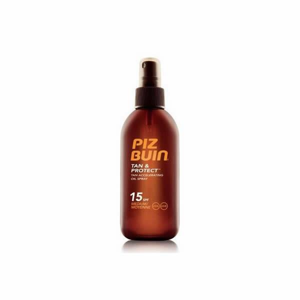 Piz Buin Tan & Protect Tan Accelerating Oil Spray LSF 15 150ml