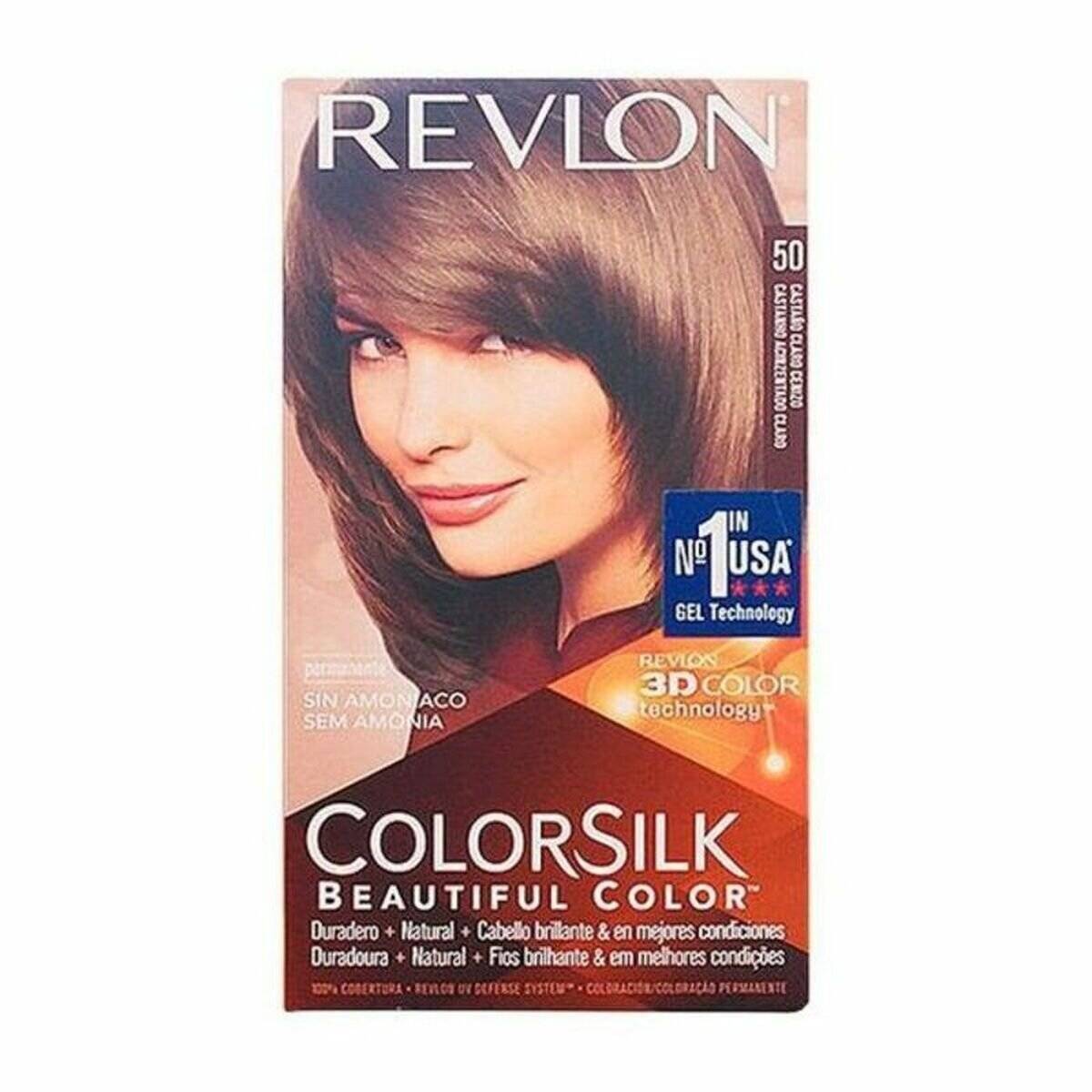 Revlon Colorsilk Ohne Ammoniak 50 Lihgt Ash Brown