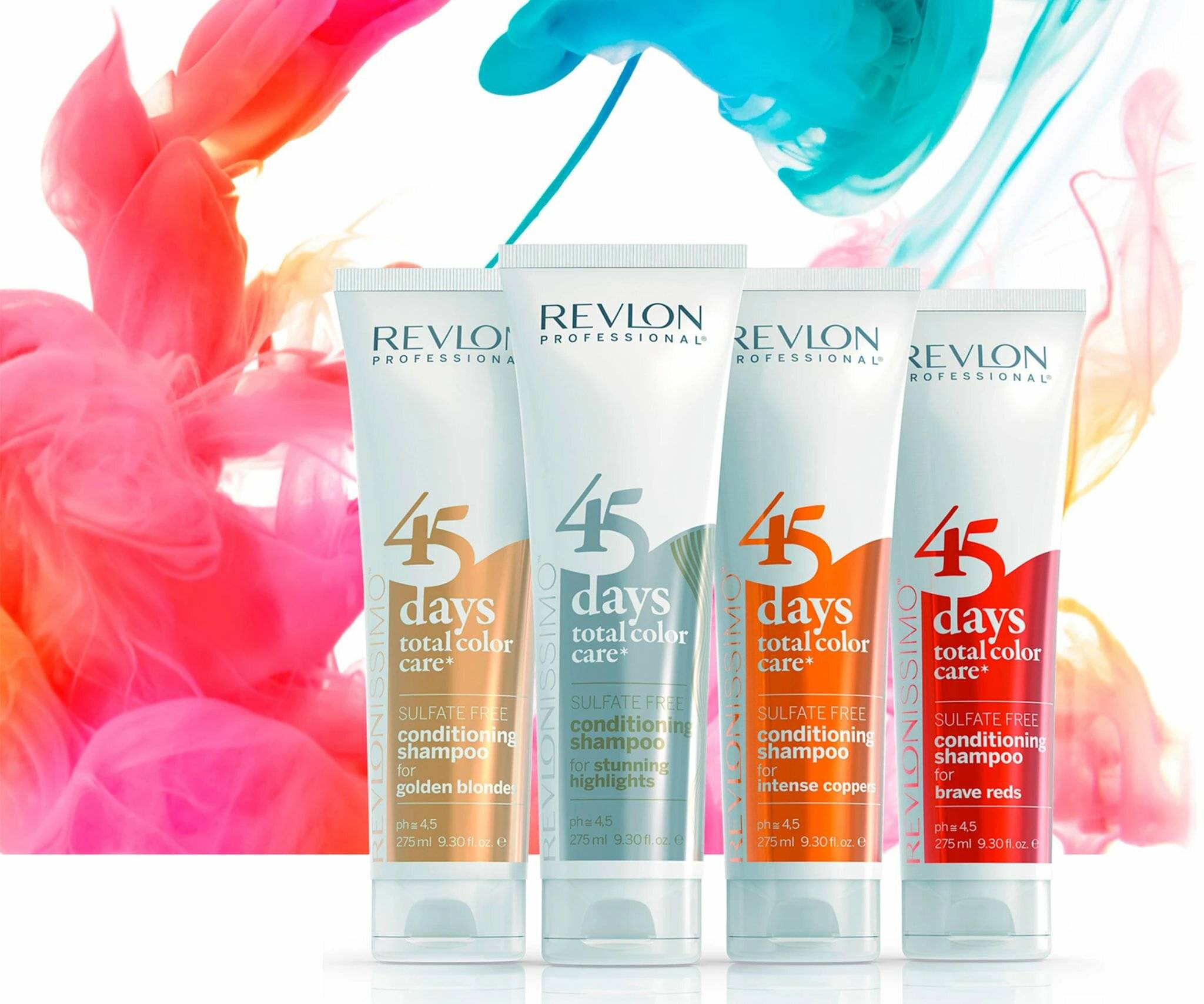 Revlon Revlonissimo 45 Days Conditioning Shampoo Intense Coppers 275ml