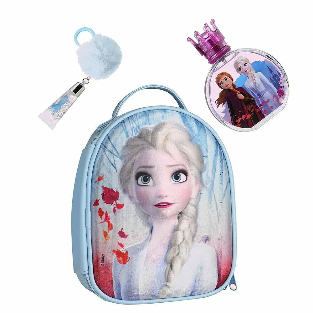 Disney Frozen II Backpack Eau De Toilette Spray 100ml Set 3 Artikel