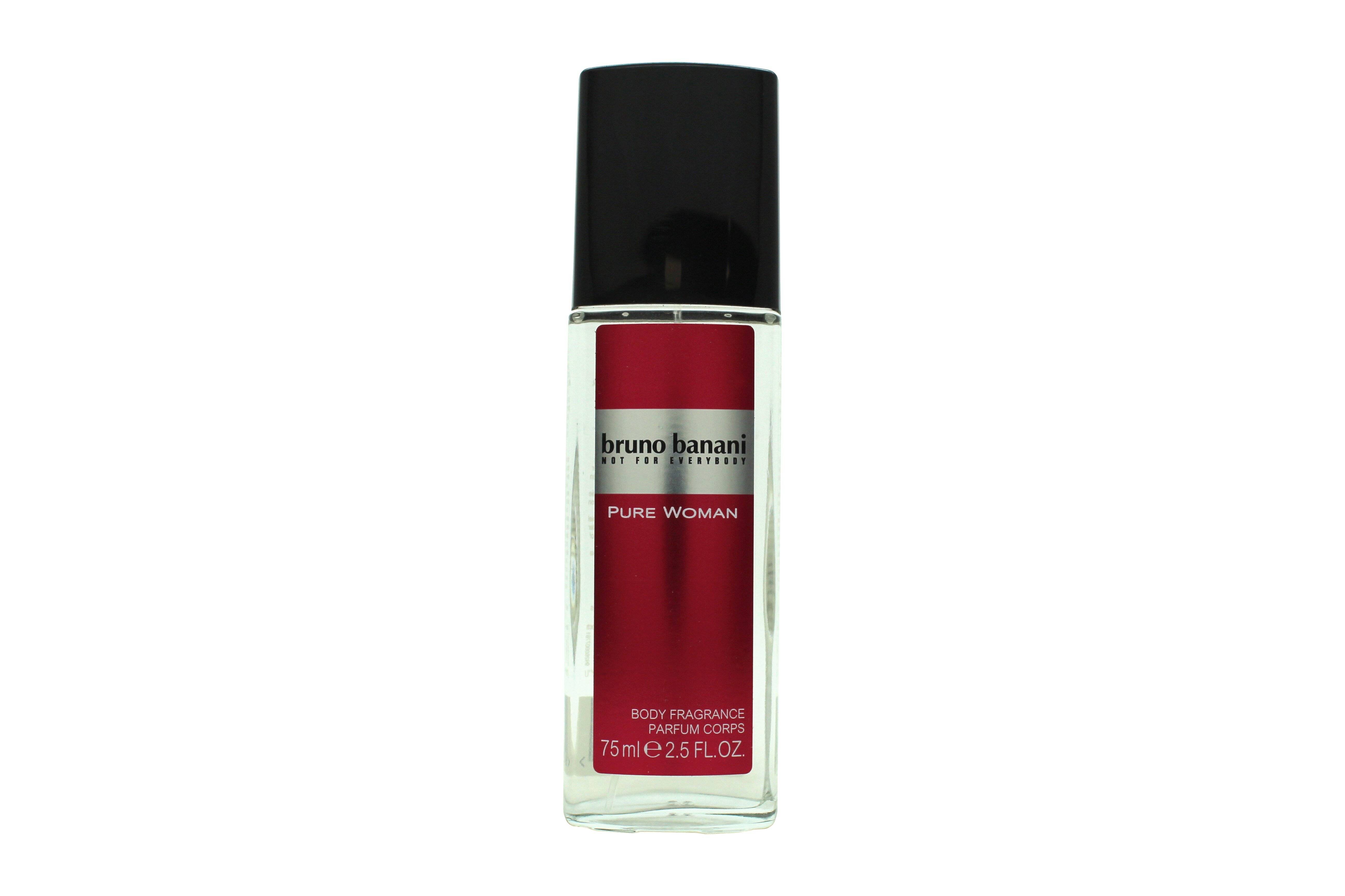 BRUNO BANANI Pure Woman parfümiert DEO Glas 75ml