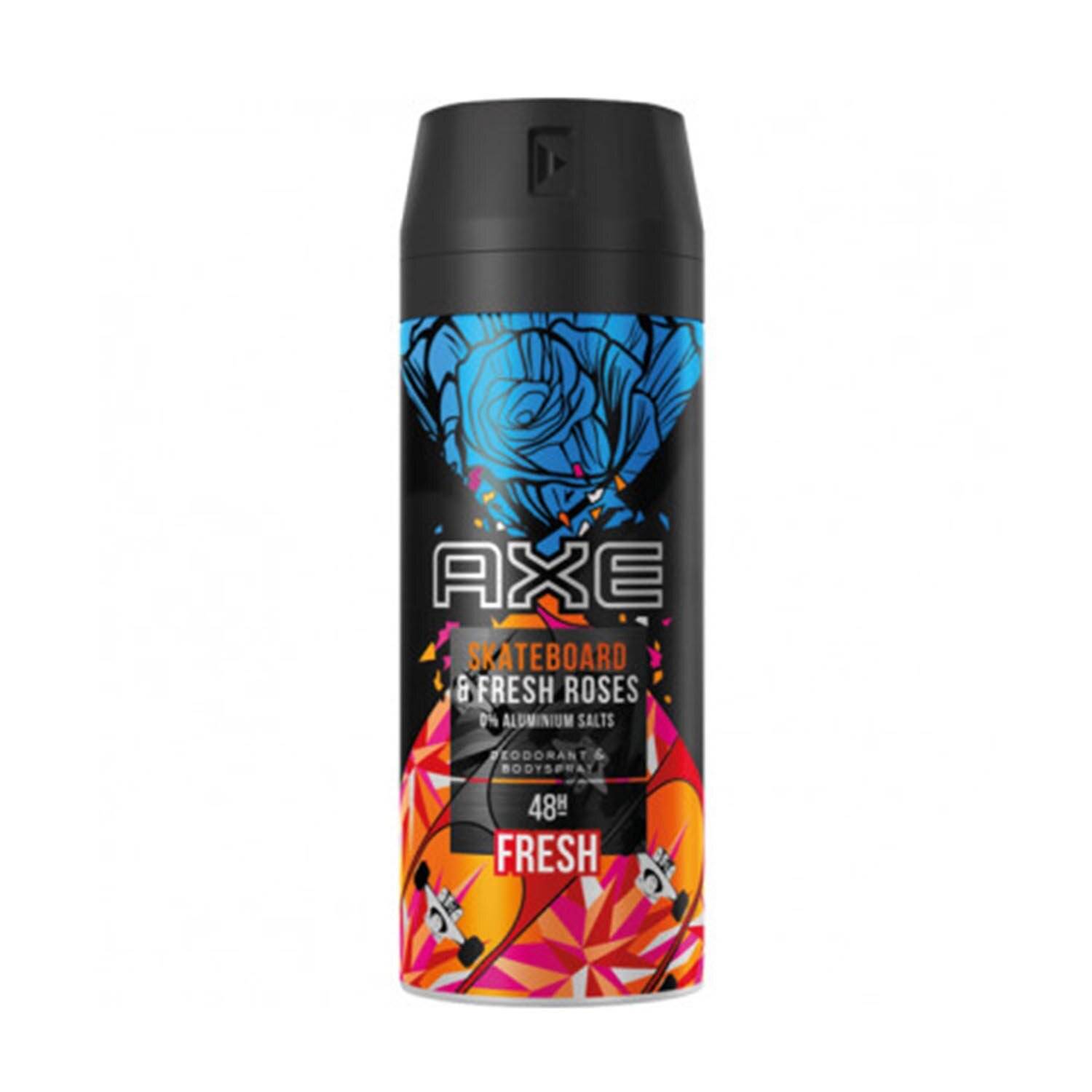 AXE Bodyspray Skateboard & Fresh Roses