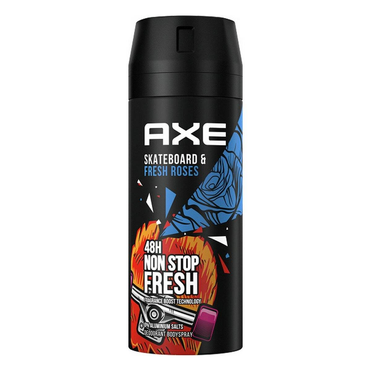 AXE Bodyspray Skateboard & Fresh Roses