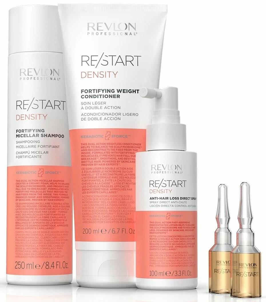 Revlon Re-Start Density Fortifying Micellar Shampoo 250ml
