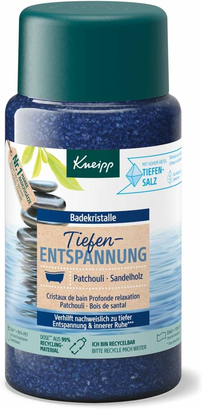 Kneipp Bath Crystals Patchouli, 600 G