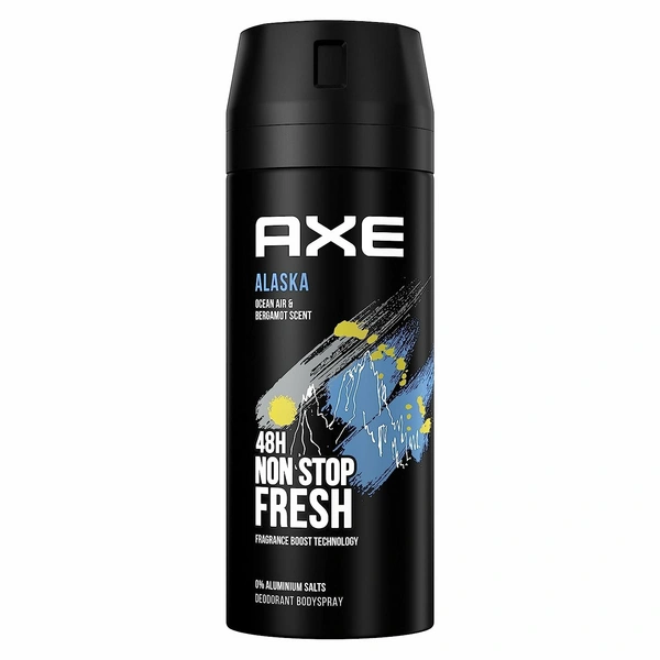 Axe Axe Body Spray Alaska, Without Aluminum Salts, 150ml Axe Axe Body Spray Alaska, Without Aluminum Salts, 150ml