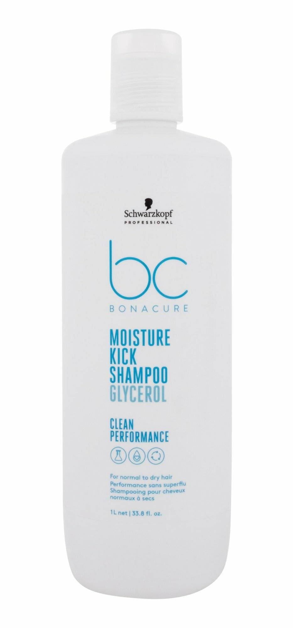 Schwarzkopf Bc Moisture Kick Shampoo 1000ml