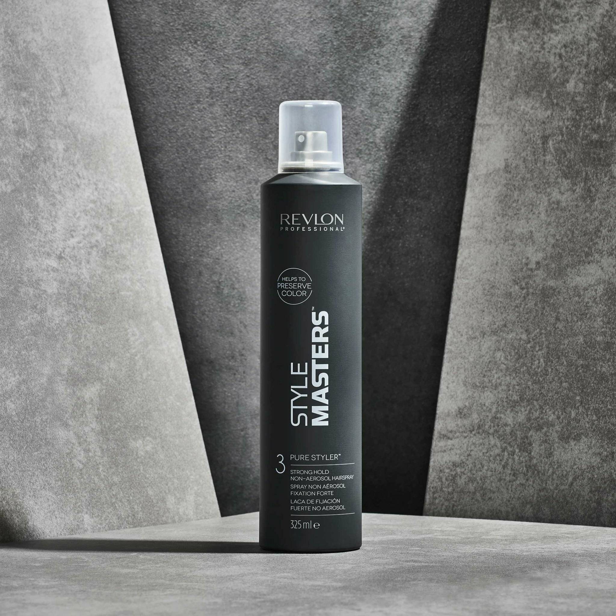 Revlon Style Masters Pure Styler Strong Hold Hairspray 325ml