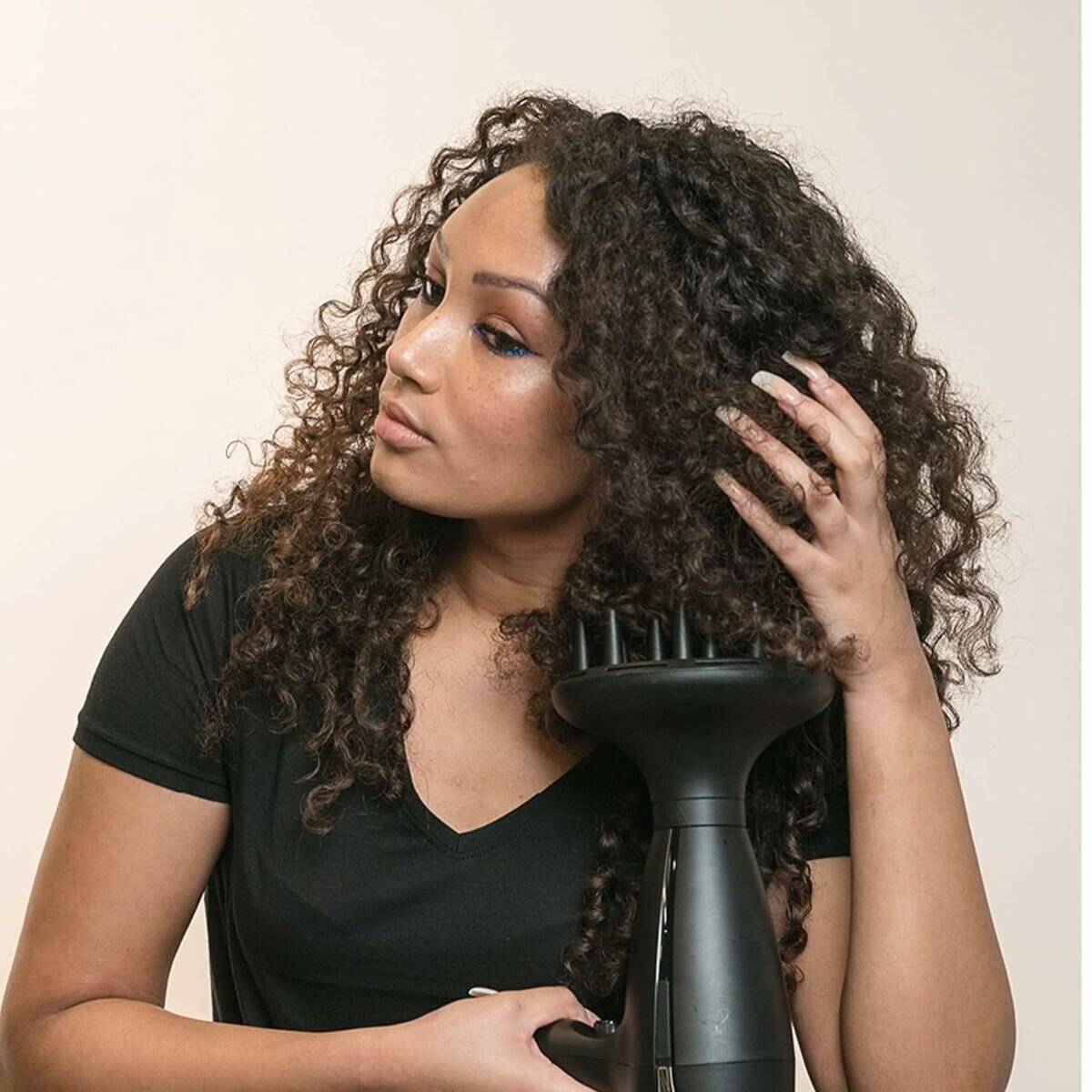 HELIOS hairdryer #black 1 u