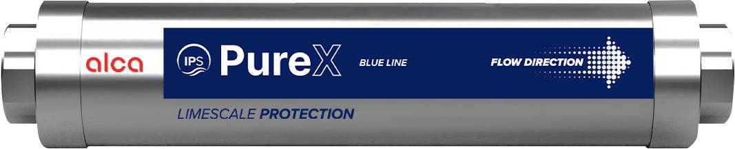 Alcadrain PureX Wasserenthärter Reduzierung von Kalkablagerungen 1"