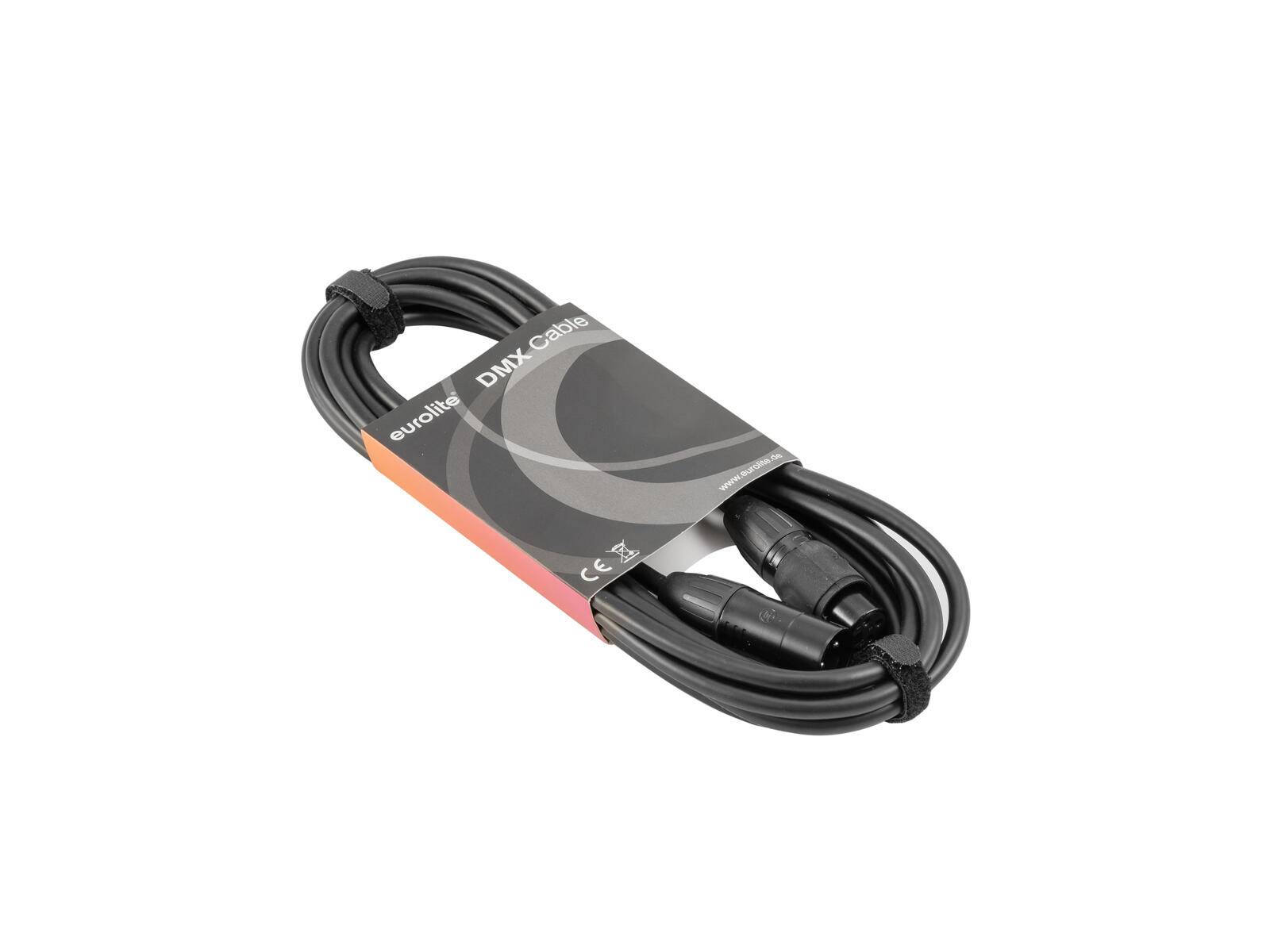 EUROLITE DMX Kabel SEC-1 IP65 3pol 20m sw