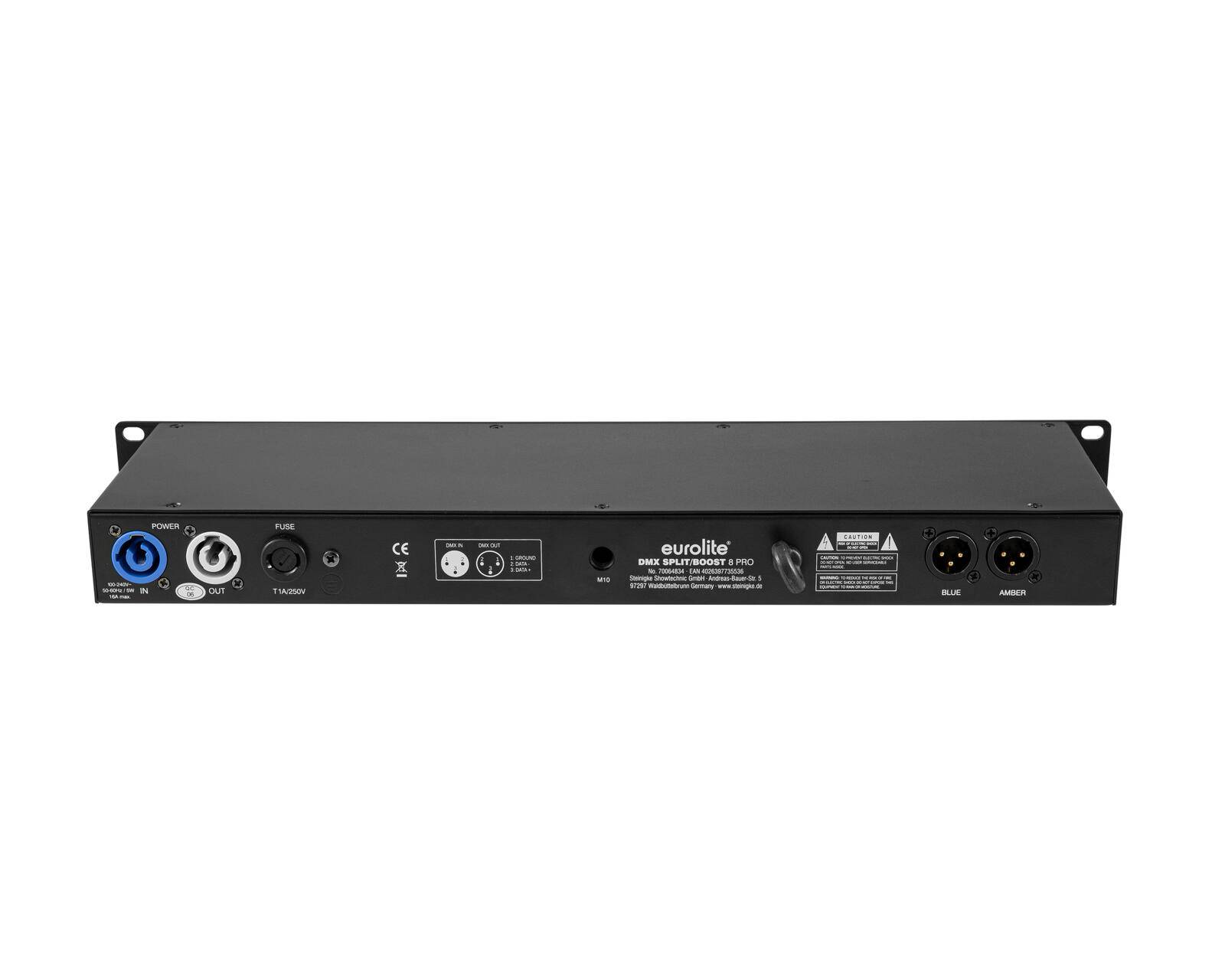 EUROLITE DMX Split/Boost 8 PRO 3pol