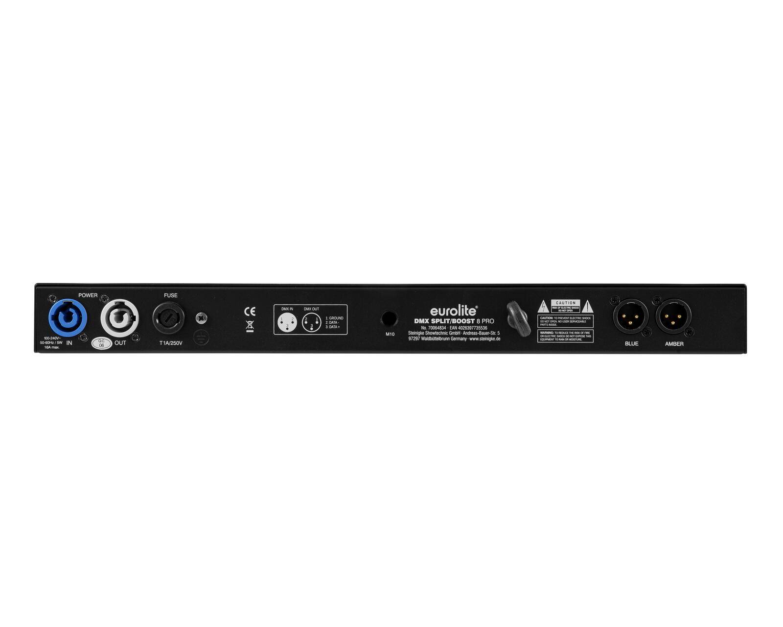 EUROLITE DMX Split/Boost 8 PRO 3pol