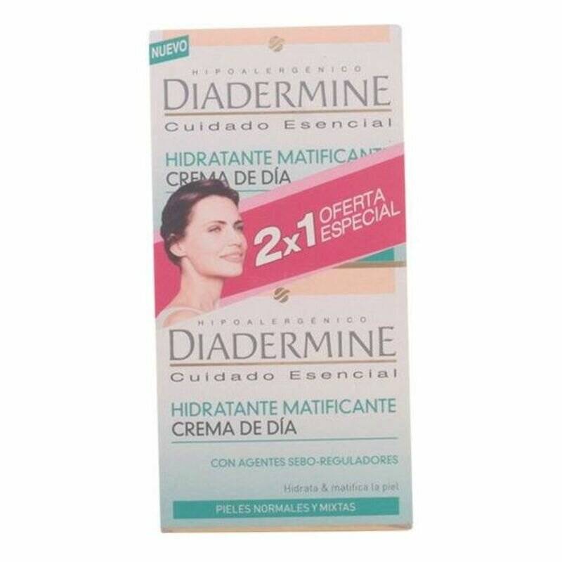 Diadermine Moisturizing Mattifying Day Cream 50ml Set 2 Artikel