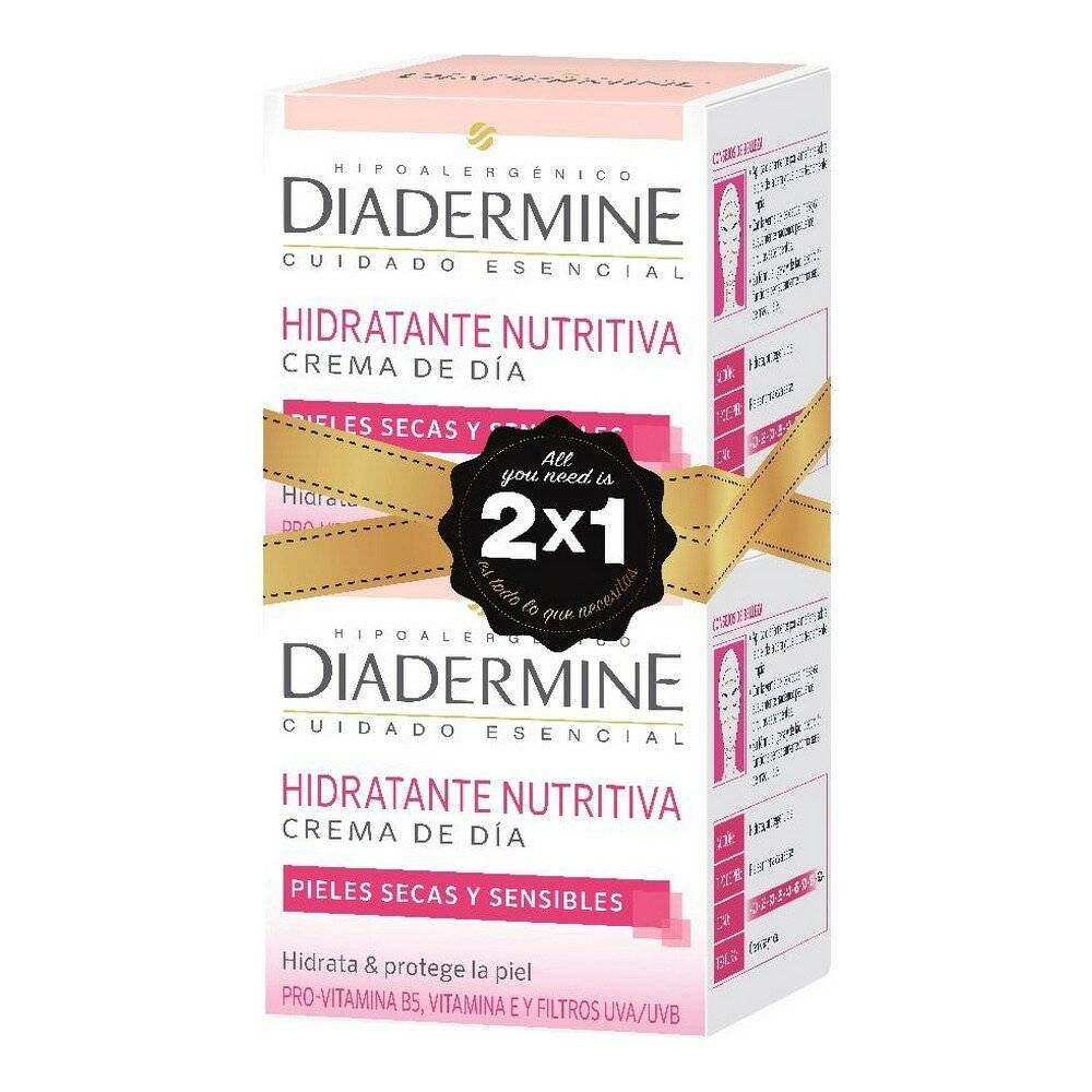 Diadermine Nourishing Moisturizing Day Cream 50ml Set 2 Artikel