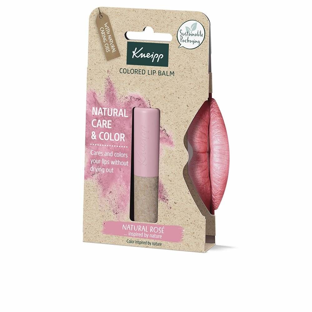 Naturfarbener Lippenbalsam Rosa c Barevna1 2 Balza m Na Rty