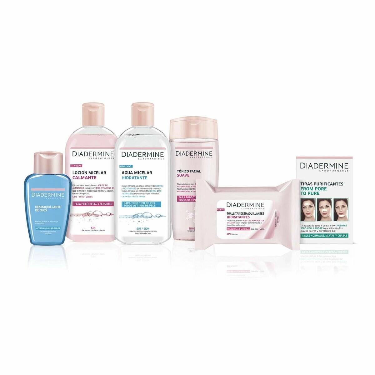 Diadermine Purifying Strips Normal Combination Haut 6 Stücke